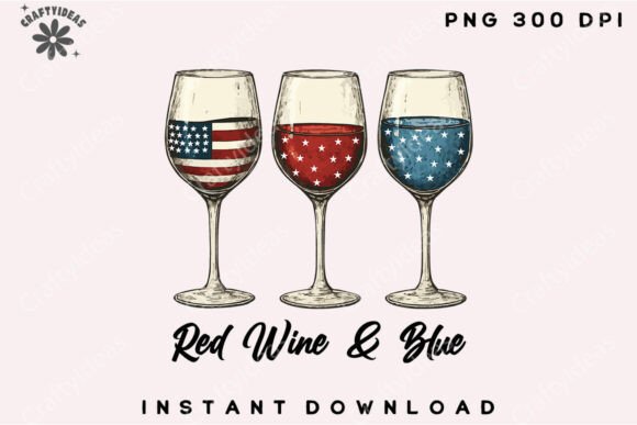Download Red Wine &amp; Blue PNG,4th of July Wine Png - Blue Collection