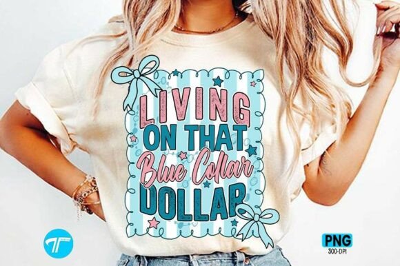 Download Preppy Blue Collar Dollar Western Png - Blue Collection