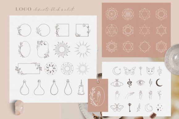 Download Logo Elements Illustrations, Frames. Jar - Element Collection